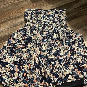 Eva Mendes Floral Dress